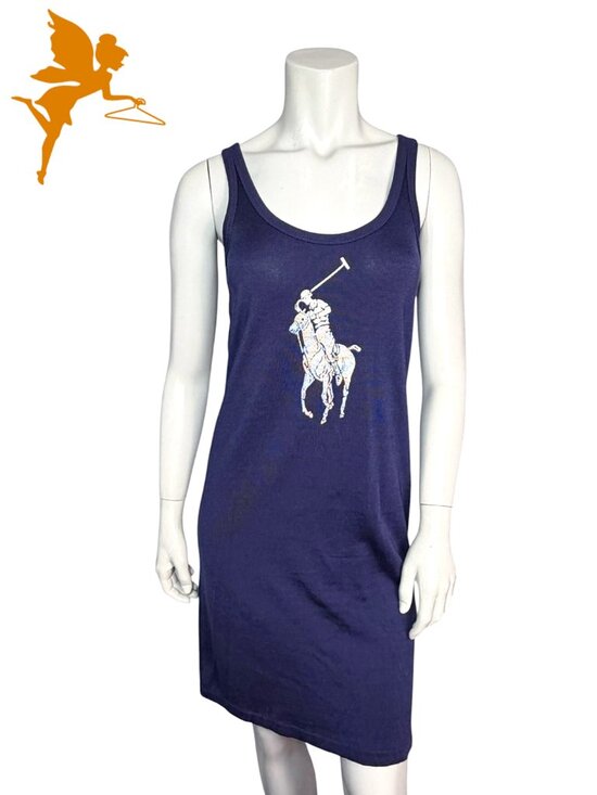 Ralph Lauren Black Label Dresses & Skirts - RALPH LAUREN BLACK LABEL Signature Big Pony Logo Knit Tank Dress